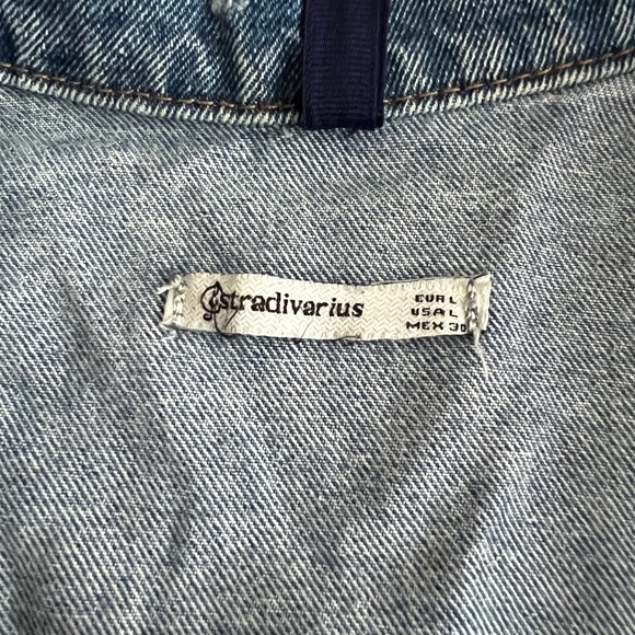 STRADIVARIUS JEAN JACKET - Picture 3 of 4